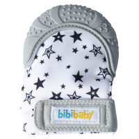 BibiPals Grey Teething Mitt 3m+