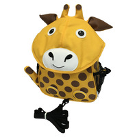 Bibipals Medium Harness Back Pack with Lead - Giraffe