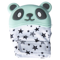 BibiBaby Mint Panda Teething Mitt
