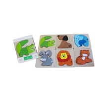 Discoveroo Chunky Animals Puzzle Assorted; One Supplied DANIMA
