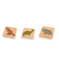 Discoveroo Chunky Dinosaur Puzzle Assorted; One Supplied DDPUZZ