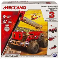 Meccano 3-in-1 Rescue Squad Model Set 15202