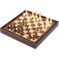 Cardinal Legacy Deluxe Chess & Checkers Wooden Board Game **