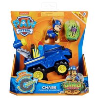 Paw Patrol Dino Rescue Deluxe Vehicle with Pup - Chase