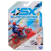 SX Supercross 1:24 Scale Diecast Motorcycle Cole Seely 9506