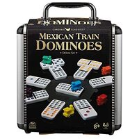 Classic Games Mexican Train Dominoes in Aluminium Carry Case ASM6067742