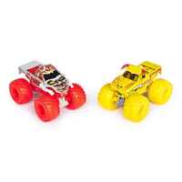 Monster Jam Zombie Vs El Toro Loco 1:64 Scale Diecast 2pk Toy Trucks SM6064128