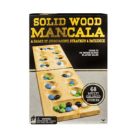 Classic Solid Wood Folding Mancala Game