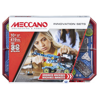 Meccano Innovation Sets Kit Advanced Machines 422 pieces 19603