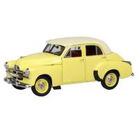 DDA Collectibles 1953 FJ Holden Sedan 2 Tone Light Yellow 1:24 Scale Diecast Metal DDA409
