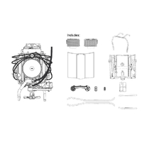 DDA LC/LJ Torana 253/308 V8 Engine 1:24 Scale Model Kit DDAAC002