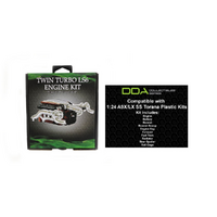 DDA Holden Twin Turbo LS6 1:24 Scale Engine Kit for A9X/LX SS Torana DDAAC007