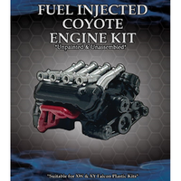 DDA Fuel Injected Coyote Engine 1:24 Scale Kit DDAAC028