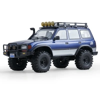 FMS 1:10 R/C Toyota Land Cruiser 80 Pro Blue V2 FMS11061RSBU-PROV2 (Battery & Charger NOT Included)