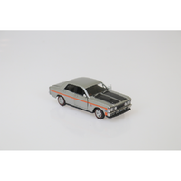 DDA Silver Fox w/Orange Stripes XW GTHO Phase II Ford Falcon 1:32 Scale Diecast DDA32377-2