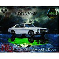 DDA Holden Kingswood 4 Door Monaro HQ Plastic Kit - Sealed Body Opening Bonnet With Engine DDA306K