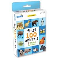 University Games First 100 Animals Matching Card Game 01335