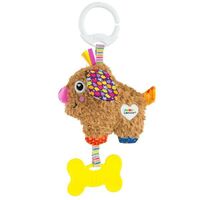 Lamaze Mini Clip & Go Pippin the Puppy Textured Chewing Baby Toy
