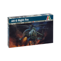 Italeri 1:72 AH-6 Night Fox Model Kit 0017S