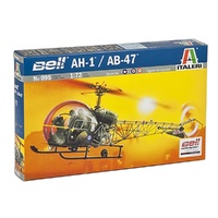 Italeri 1:72 AH-1/AB-47 Model Kit 0095S