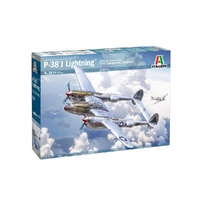 Italeri P-38J Lightning European Theatre Operations 1:48 Scale Model Kit 2834
