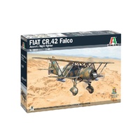 ITALERI Fiat CR.42 Falco Assault/Night fighter 1:48 scale Model Kit 2842S