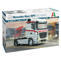 Italeri Mercedes-Benz MP4 Big Space Truck 1:24 Scale Model Kit 3948S**
