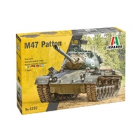 ITALERI M47 Patton 1:35 Scale Model Kit 6763S