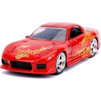 Fast & Furious Jada Orange 1993 JLS Mazda RX-7 1:32 Scale Diecast Vehicle 31442