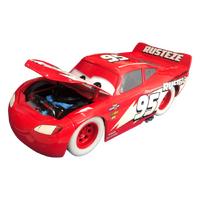 Jada Disney Pixar Cars Lightning McQueen Glow-in-the-Dark 1:24 Scale Diecast Vehicle 34846