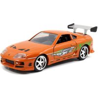 Fast & Furious Jada Brian's 1995 Toyota Supra Orange 1:32 Scale Diecast 97345