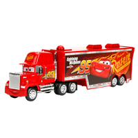 Jada Disney Pixar Cars Mack 1985 Super-Liner w/Trailer 1:24 Scale Diecast Vehicle 98627