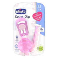 Chicco Soother/Dummy Clip - Pink