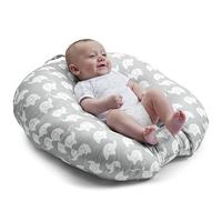Boppy Hug & Nest Grey/White Elephants