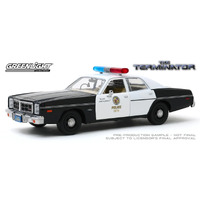 Greenlight The Terminator 1977 Dodge Monaco Metropolitan Police 1:24 Scale Diecast Vehicle 84101**