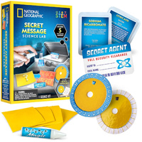 National Geographic Secret Message Science Lab RTCHEMSPY