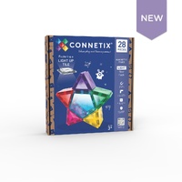 Connetix Magnetic Tiles Light Star Pack 28pcs 028-ST