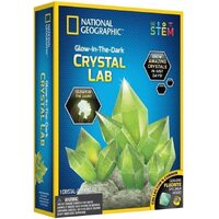 National Geographic Glow-in-the-Dark Growing Crystal Lab Kit RTNGGIDCRYSTAL
