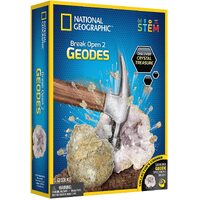 National Geographic Break Open 2 Geodes Kit RTNGGEO2