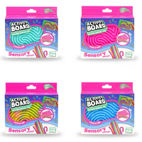 Trend Hub Activity Board Silicone Sensory Fun Assorted Colours; One Supplied 10348 **