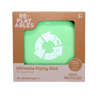 Headstart Re-Playables 100% Recycled (72 Bottle Caps!) Ultimate Flying Disc 20532