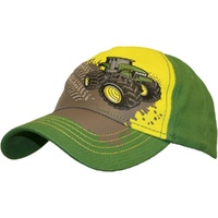 John Deere Kids Tractor Mud Track Cap (Green/Yellow) One Size Cap/Hat MCPBJSH964GT
