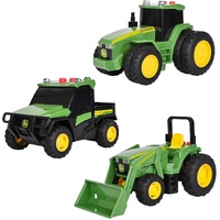John Deere Light & Sound Mini Tractors 3 Pack 470374