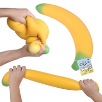 Toymendous Laffy Snacks Giant Squishy Banana Sensory Toy 470401