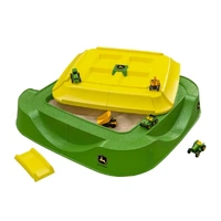 John Deere Outdoor Sand Pit with 5 Vehicles 570972