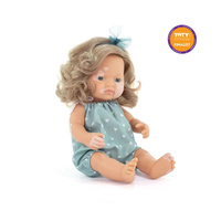 Miniland My Friends & Me 38cm Girl with Vitiligo Doll MN33202