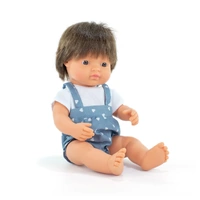Miniland My Friends & Me 38cm Brown Hair Boy Doll MN33209