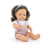 Miniland My Friends & Me 38cm Brown Hair Girl Doll MN33211