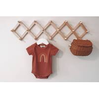 Honeysuckle Rust Rainbow Bodysuit