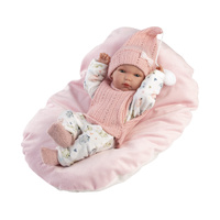 Llorens Doll 35cm - Bimba with Pink Cushion L63504